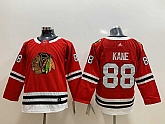 Youth Blackhawks 88 Patrick Kane Red Adidas Jersey,baseball caps,new era cap wholesale,wholesale hats